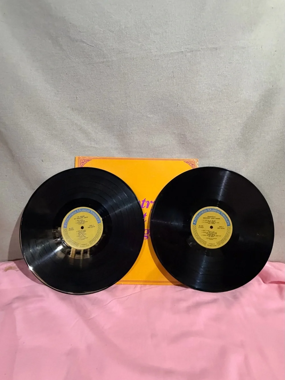 Columbia vinyl records '10 Years of Country Gold